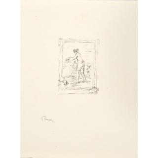 Pierre-Auguste Renoir - Femme au cep de vigne, 2e variante (Woman by the Grapevine, 2nd Variation)