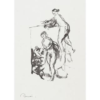 Pierre-Auguste Renoir - Femme au cep de vigne, 3e variante