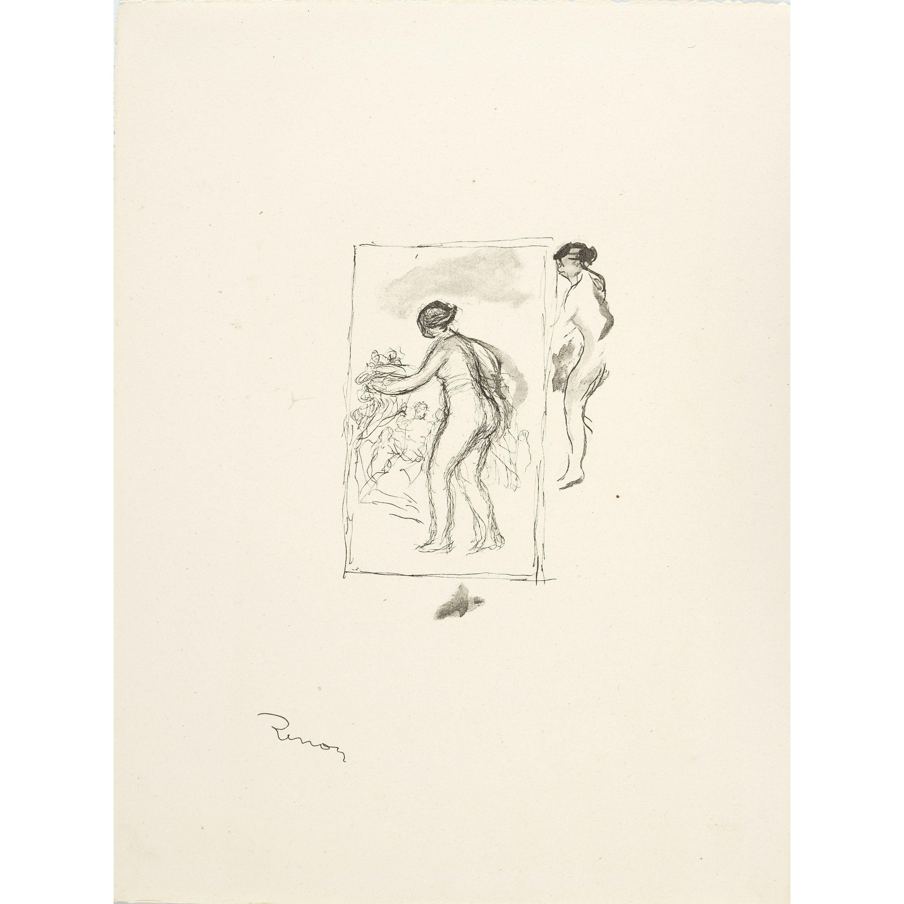 Pierre-Auguste Renoir - Femme au cep de vigne, 4e variante (Woman by the Grapevine, 4th Variation)