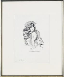 Pierre-Auguste Renoir - Femme au Cep de Vigne (Delteil 44; Stella 44)