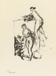 Pierre-Auguste Renoir - Femme au cep de vigne (Delteil 47)