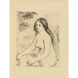 Pierre-Auguste Renoir - Femme nue assise