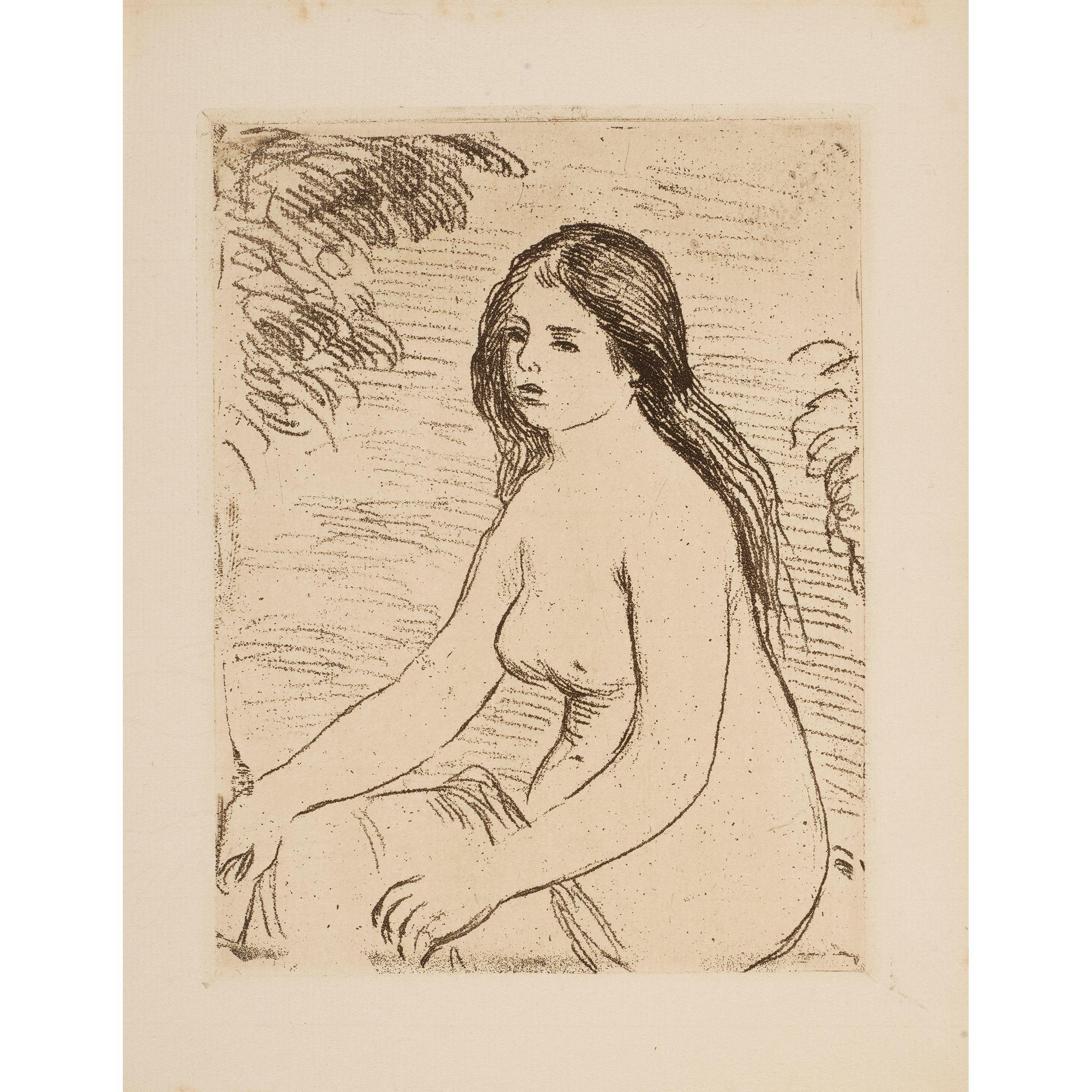 Pierre-Auguste Renoir - Femme nue assise