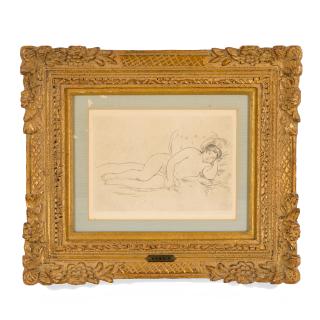 Pierre-Auguste Renoir - Femme Nue Couchée (Tourné à Droite), 2nd plate