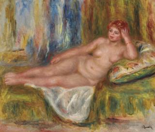 Pierre-Auguste Renoir - Femme Nue Couchée