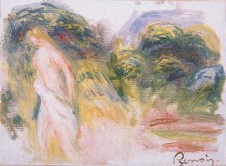 Pierre-Auguste Renoir - Femme Nue Dans Un Paysage