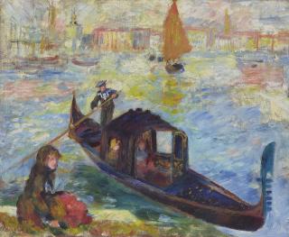 Pierre-Auguste Renoir - Gondola, Venise