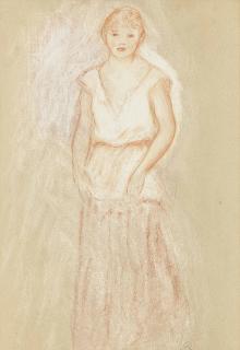 Pierre-Auguste Renoir - Jeune fille debout