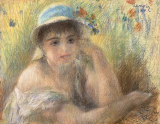 Pierre-Auguste Renoir - Jeune Fille (L\'Eté)