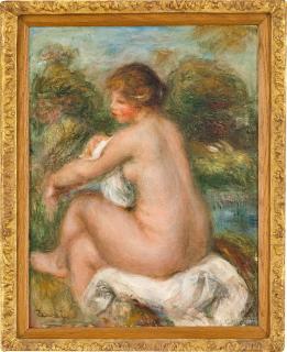 Pierre-Auguste Renoir - La Baigneuse Assise