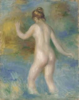 Pierre-Auguste Renoir - La baigneuse