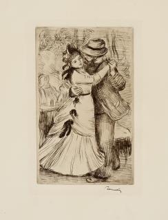Pierre-Auguste Renoir - La Danse à la Campagne, 2e Planche