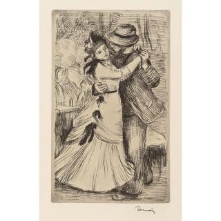 Pierre-Auguste Renoir - La danse à la campagne, 2e planche