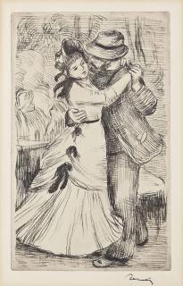 Pierre-Auguste Renoir - La Danse À La Campagne, 2Eme Planche