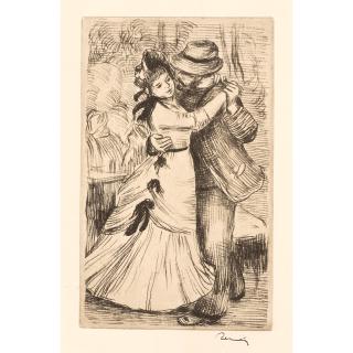 Pierre-Auguste Renoir - La danse à la campagne (Dance in the Country), 2e planche