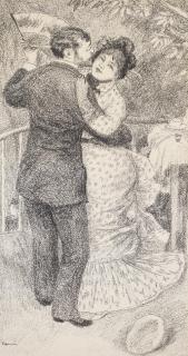 Pierre-Auguste Renoir - La Danse À La Campagne