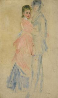 Pierre-Auguste Renoir - La Danse, Étude Pour Le Moulin De La Galette