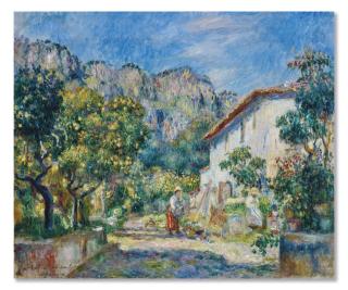 Pierre-Auguste Renoir - La Ferme de Magnanosc ou La villa Raynaud, Grasse