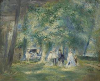 Pierre-Auguste Renoir - La Fête À Saint-Cloud