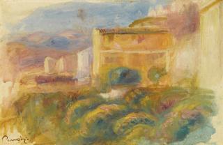 Pierre-Auguste Renoir - La Maison De La Poste À Cagnes
