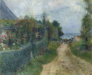Pierre-Auguste Renoir - La route à Wargemont