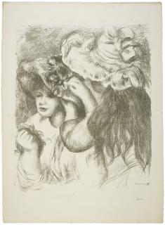 Pierre-Auguste Renoir - Le Chapeau Épinglé, 1Ère Planche