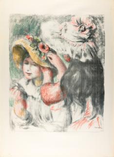Pierre-Auguste Renoir - Le Chapeau Épinglé, 2E Planche (Delteil, Stella 30)