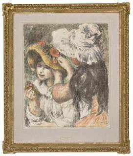 Pierre-Auguste Renoir - Le Chapeau épinglé, 2e planche