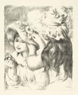Pierre-Auguste Renoir - Le Chapeau Épinglé, 2e Planche