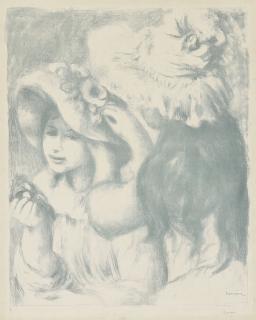 Pierre-Auguste Renoir - Le chapeau épinglé (2eme planche)
