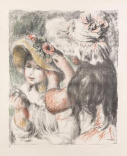 Pierre-Auguste Renoir - Le Chapeau Épinglé, 2Ème Planche
