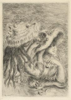 Pierre-Auguste Renoir - Le Chapeau Epinglé, 3e planche