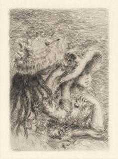 Pierre-Auguste Renoir - Le Chapeau Épinglé, 3E Planche