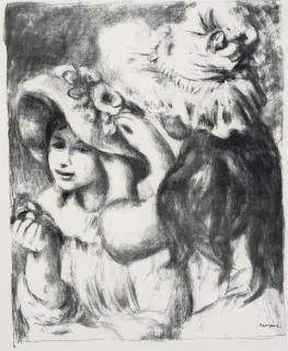 Pierre-Auguste Renoir - Le chapeau épinglé (D.; S. 29)