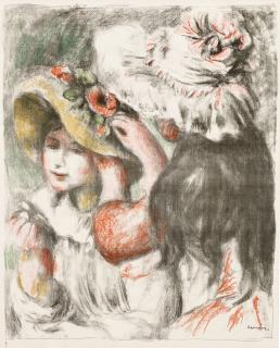 Pierre-Auguste Renoir - Le Chapeau Épinglé, Deuxième Planche (D., S. 30)