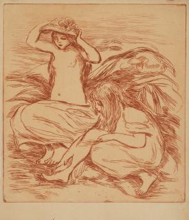 Pierre-Auguste Renoir - Le due bagnanti