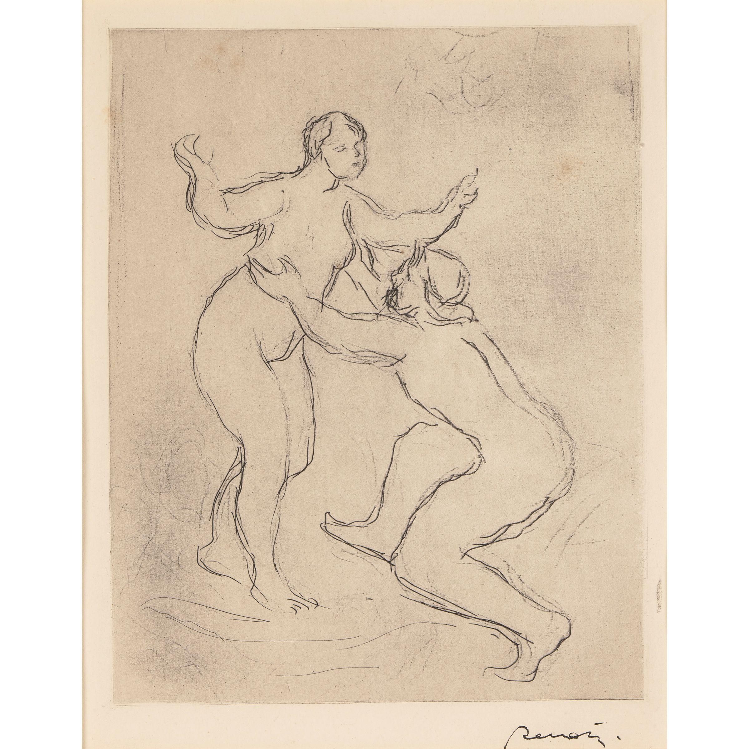 Pierre-Auguste Renoir - Le fleuve Scamandre (1ère Planche)