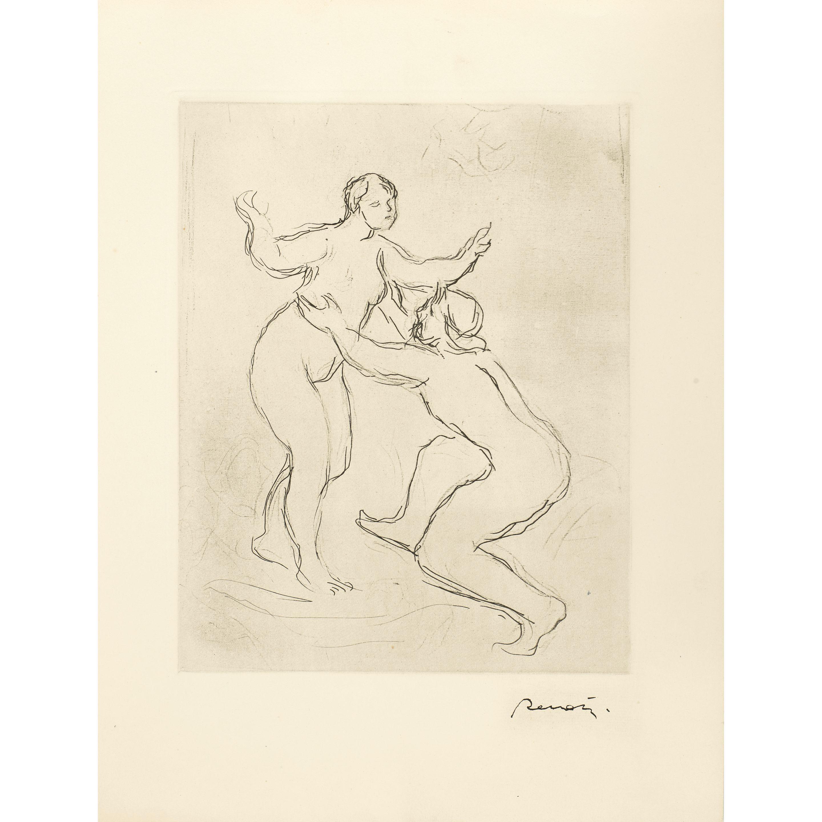 Pierre-Auguste Renoir - Le fleuve Scamandre, 1re planche (The River Scamander, 1st Plate)