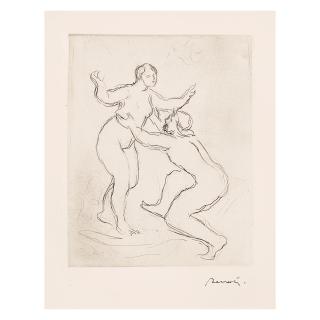 Pierre-Auguste Renoir - Le Fleuve Scamandre, 1re planche