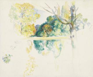 Pierre-Auguste Renoir - Le lac