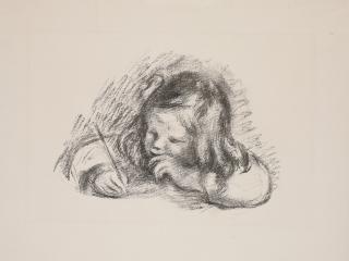 Pierre-Auguste Renoir - Le Petit Garçon Au Porte-Plume/ Claude Renoir Écrivaut (D., S. 55)