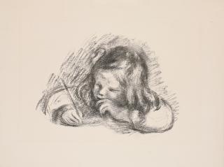 Pierre-Auguste Renoir - Le Petit Garçon Au Porte-Plume/ Claude Renoir Écrivaut (D., S. 55)