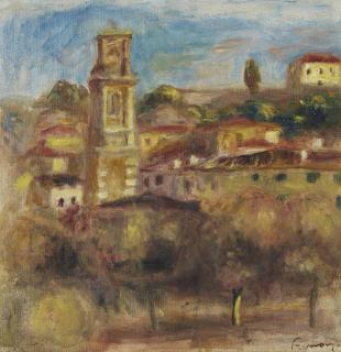 Pierre-Auguste Renoir - Le vieux Nice, vu d’une fenêtre