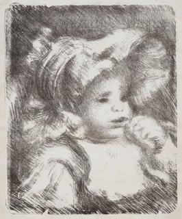 Pierre-Auguste Renoir - L\'enfant au Biscuit
