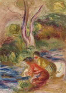 Pierre-Auguste Renoir - Les Laveuses