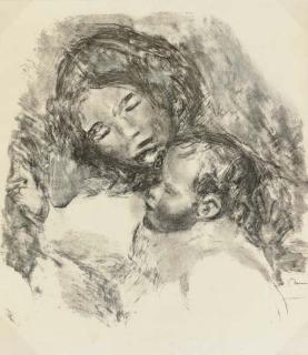 Pierre-Auguste Renoir - Maternité, grande planche (D. 50; S. 50)