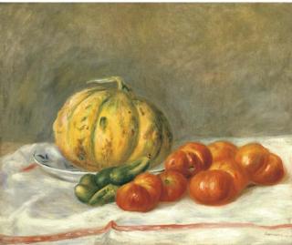 Pierre-Auguste Renoir - Melon Et Tomates