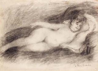 Pierre-Auguste Renoir - Nu couché