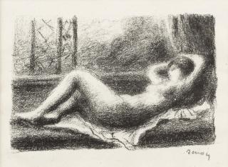 Pierre-Auguste Renoir - Odalisque (Delteil 35)
