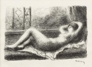 Pierre-Auguste Renoir - Odalisque (Delteil 35)